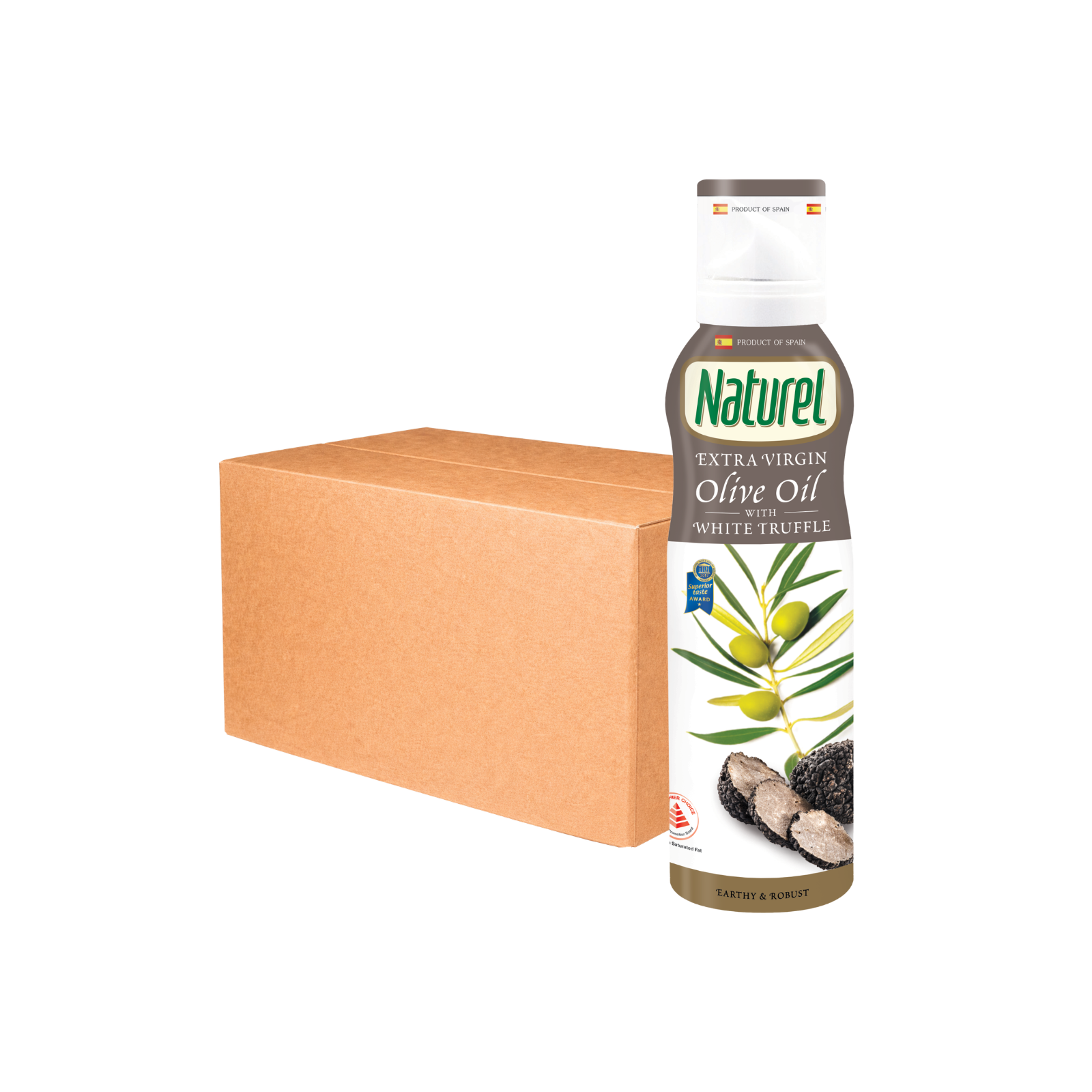 Naturel Extra Virgin Olive Oil Spray 200ml x 12 - Truffle