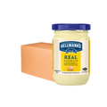 Hellmann's Real Mayonnaise Jar 220ml x 12