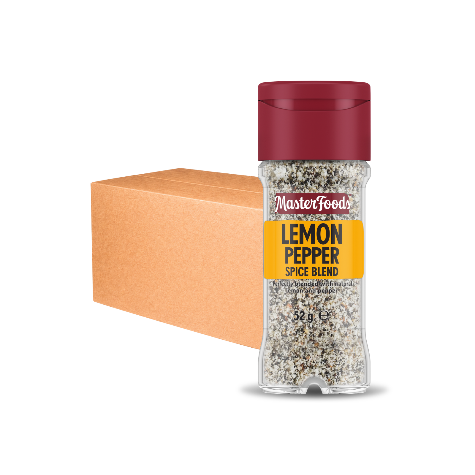 MasterFoods Lemon Pepper Seasoning 52g x 6