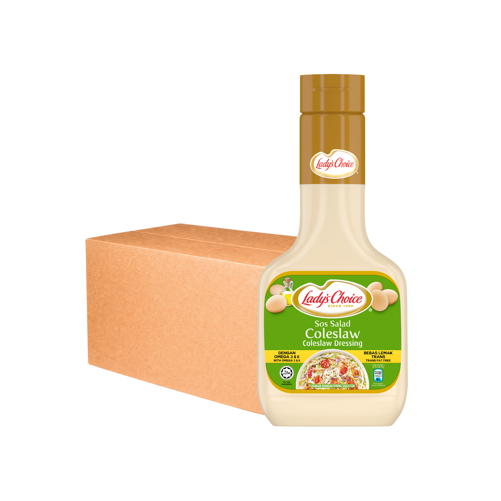 Lady's Choice Coleslaw Dressing 250ml x 12