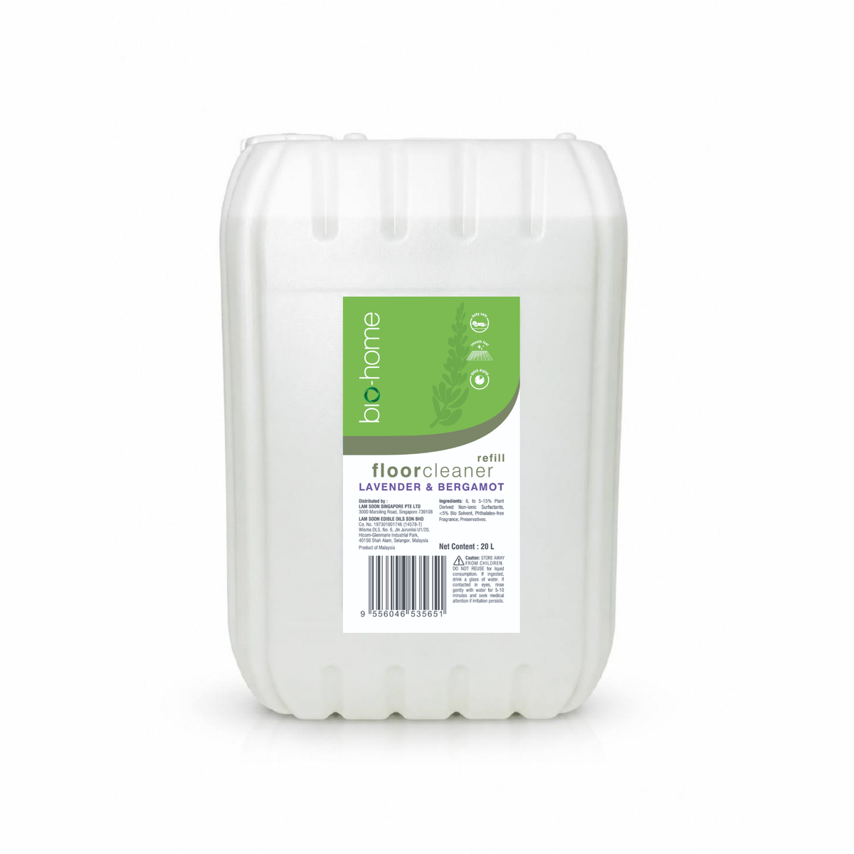 bio-home Floor Cleaner 20L - Lavender & Bergamot