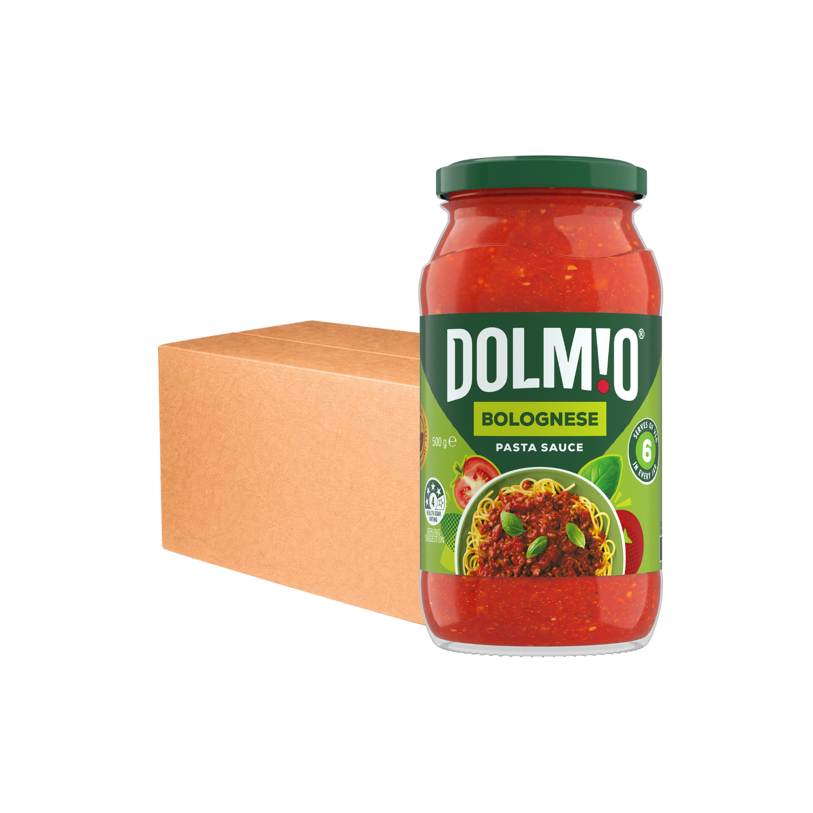 Dolmio® Pasta Sauce 500g x 6 - Bolognese