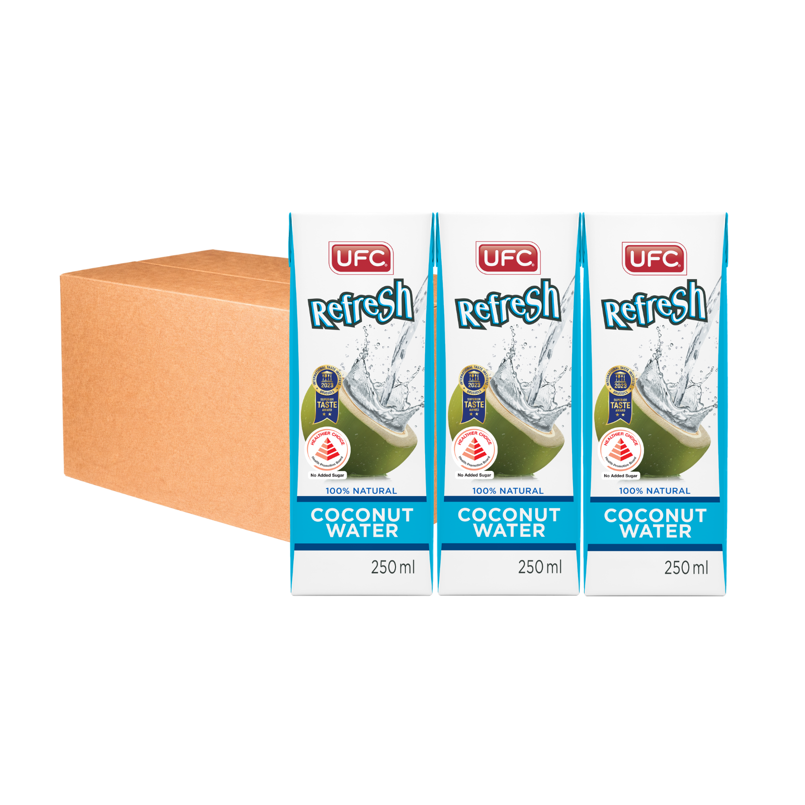 UFC Coconut Water (250ml x 3) x 8