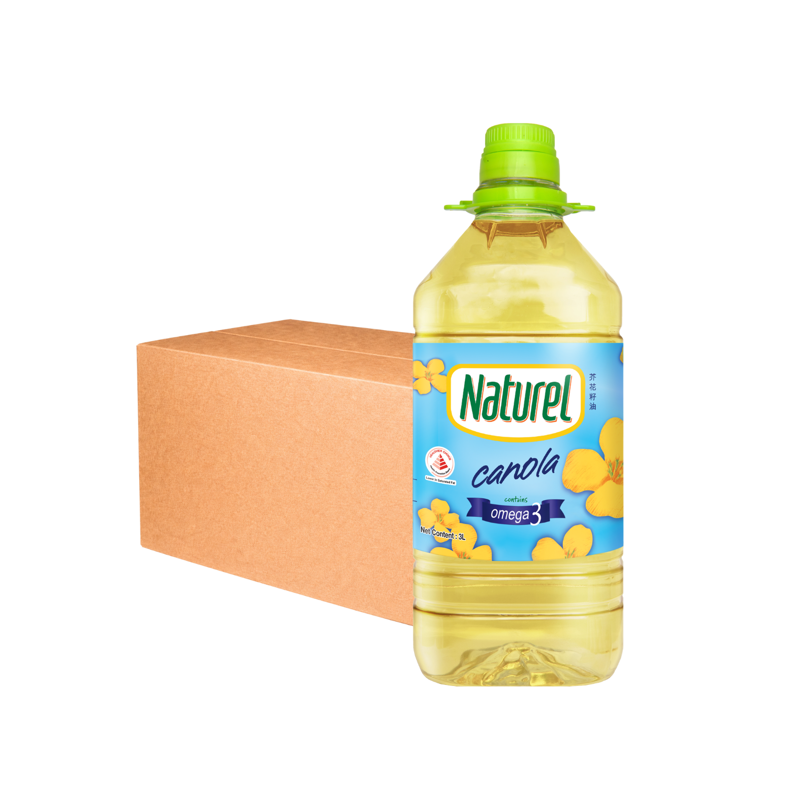 Naturel Canola Oil 3L x 4