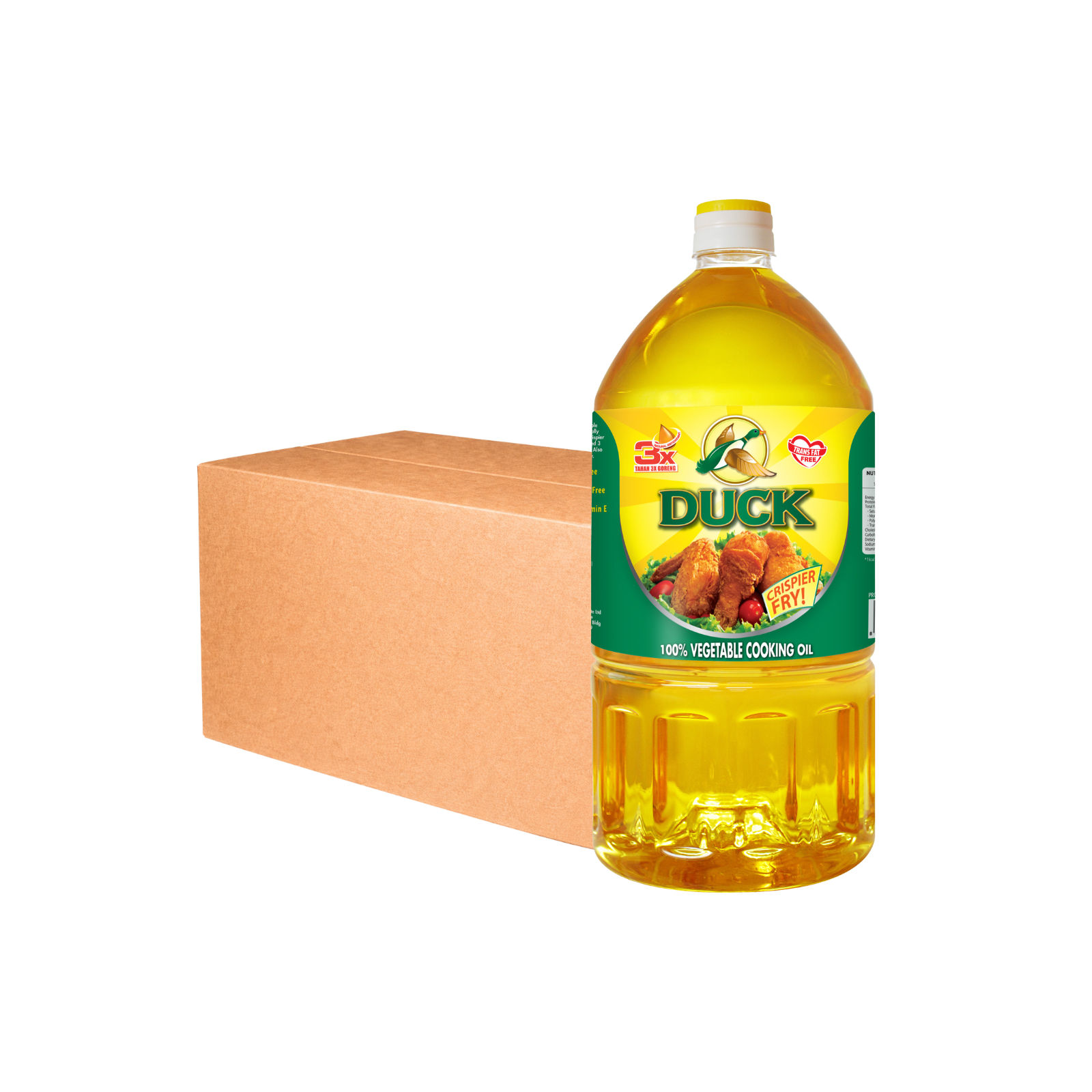 Duck Vegetable Cooking Oil 2L x 6