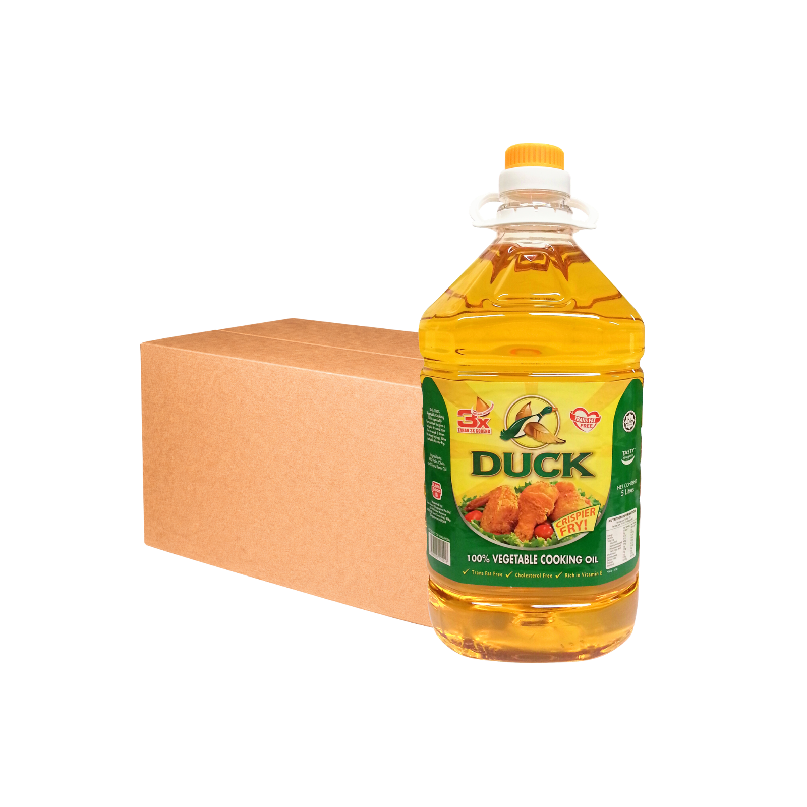 Duck Vegetable Cooking Oil 5L x 4
