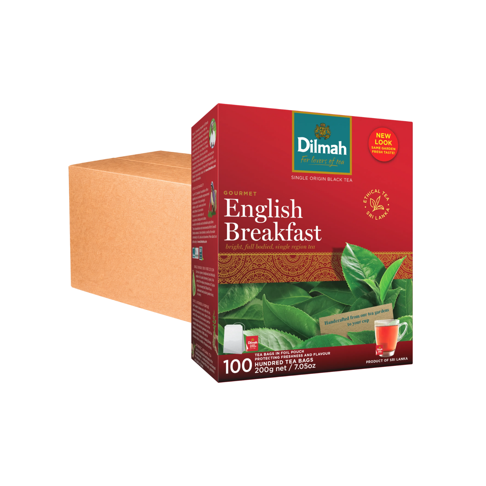 Dilmah English Breakfast Tea Bags (2g x 100s) x 6