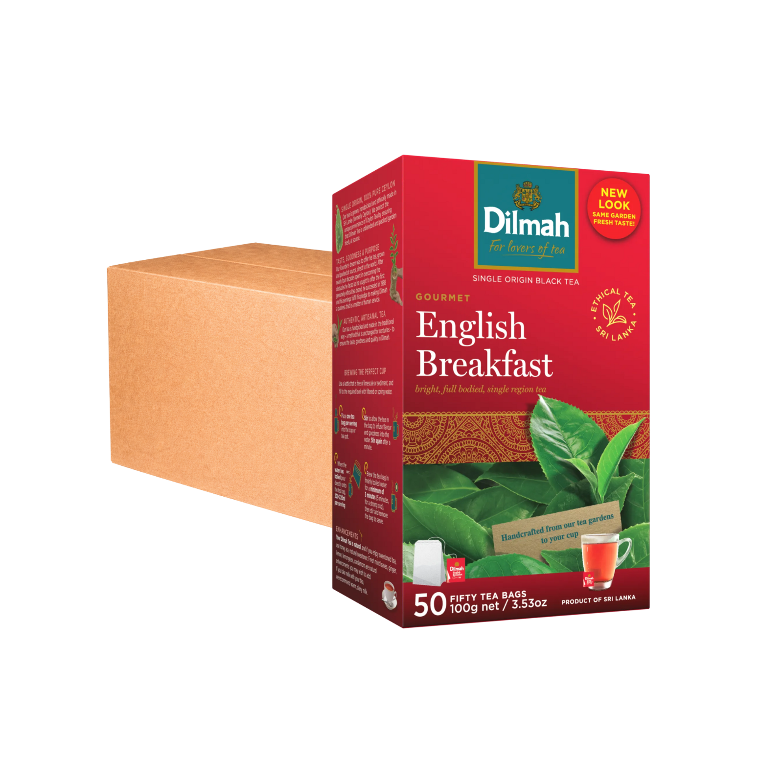 Dilmah English Breakfast Tea Bags (2g x 50s) x 12