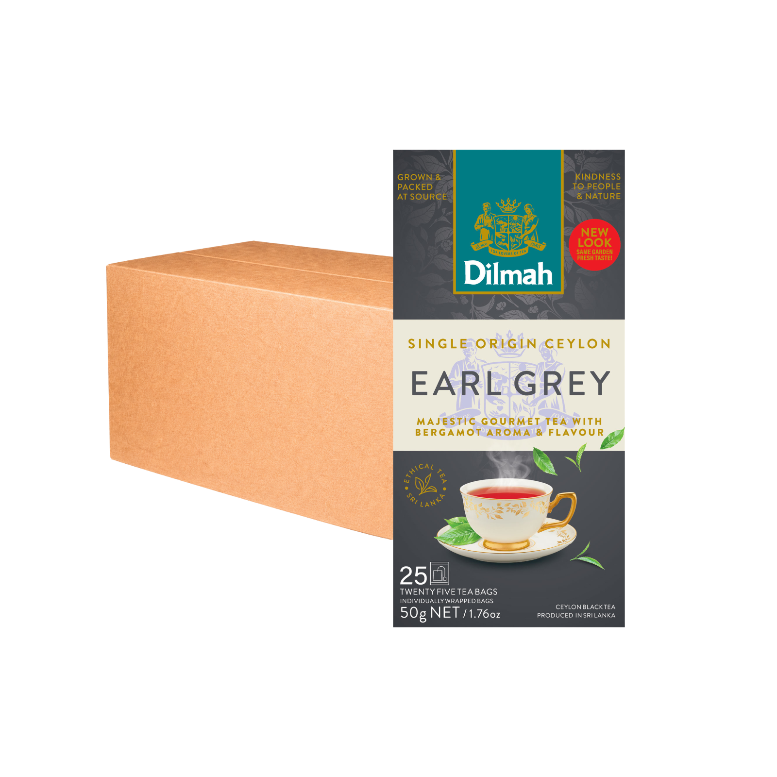 Dilmah Earl Grey Tea Bags (2g x 25s) x 12