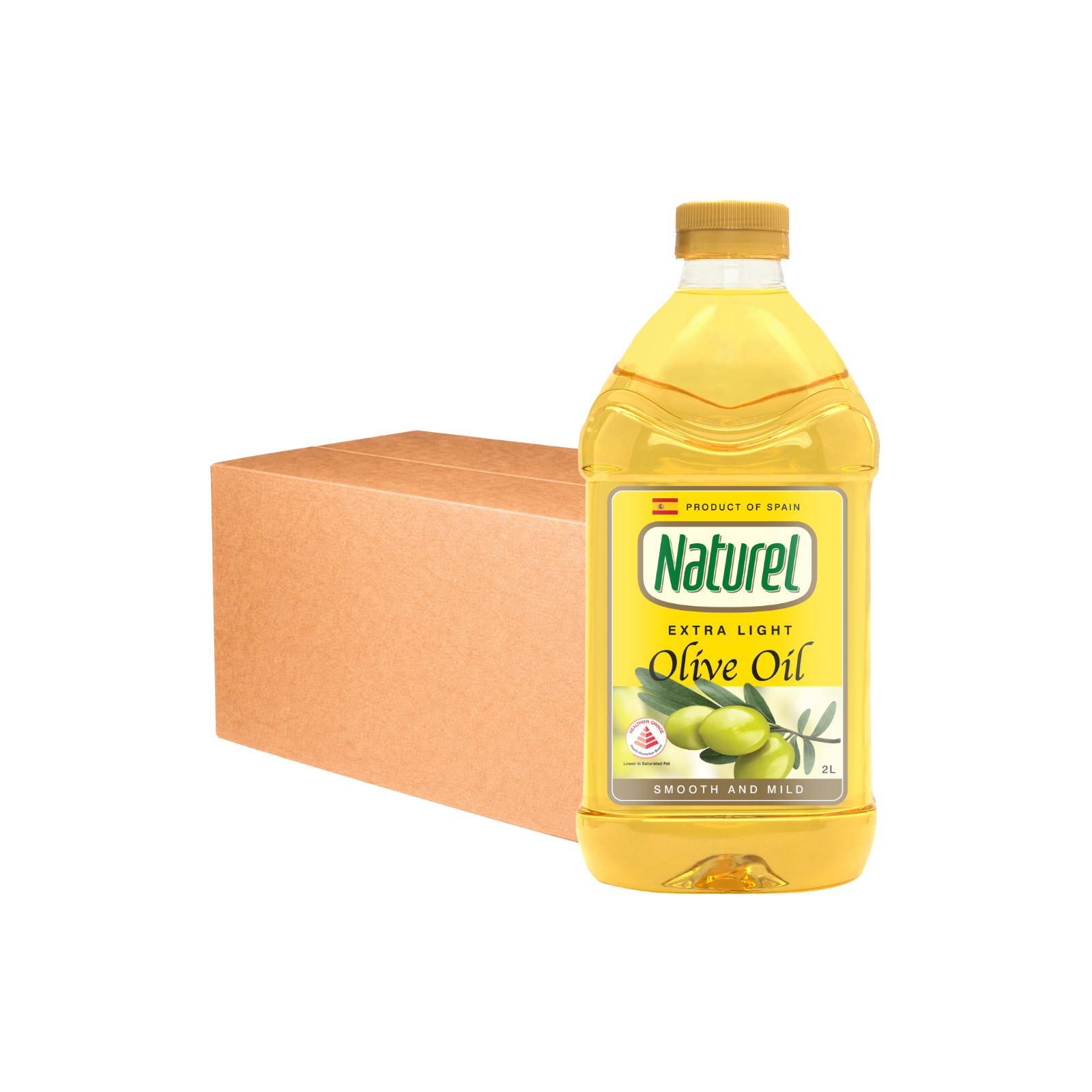Naturel Extra Light Olive Oil 2L x 8