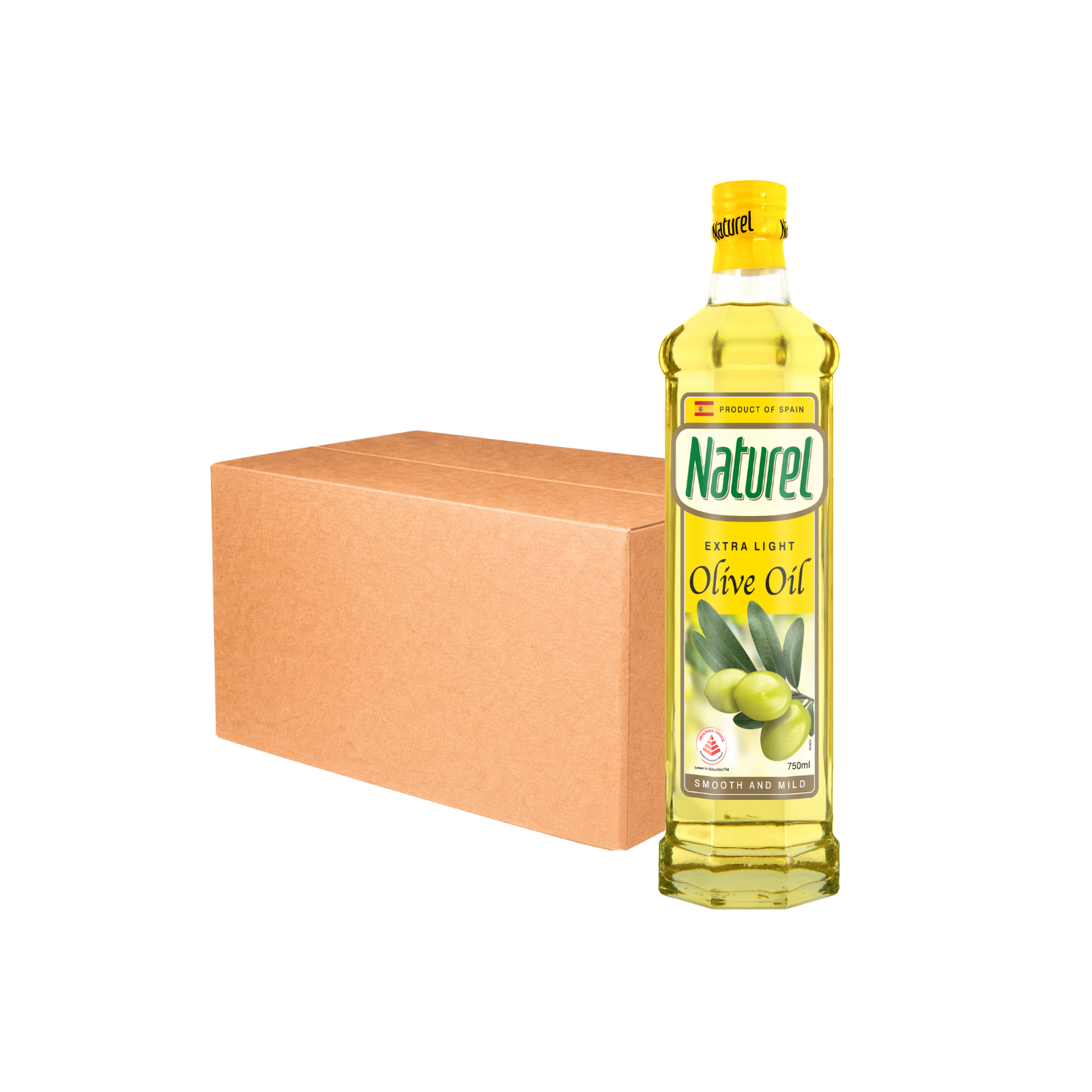 Naturel Extra Light Olive Oil 750ml x 12
