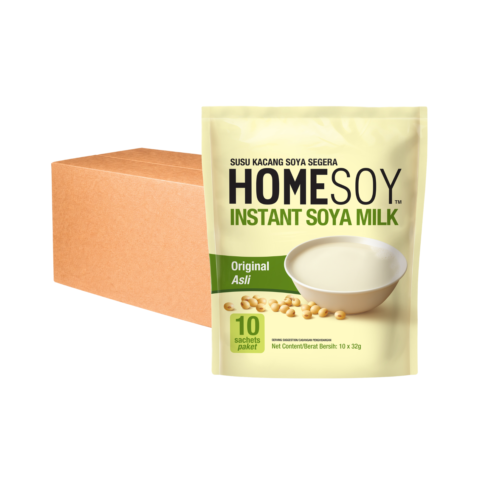 Homesoy Instant Soya Milk (32g x 10) x 12