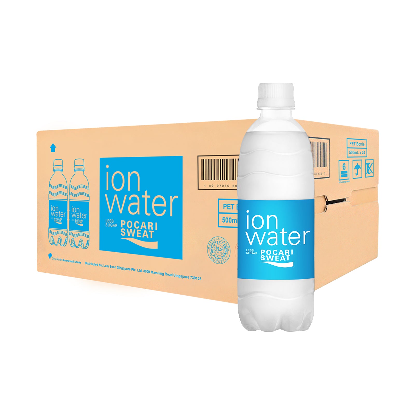 Pocari Ion Water 500ml x 24