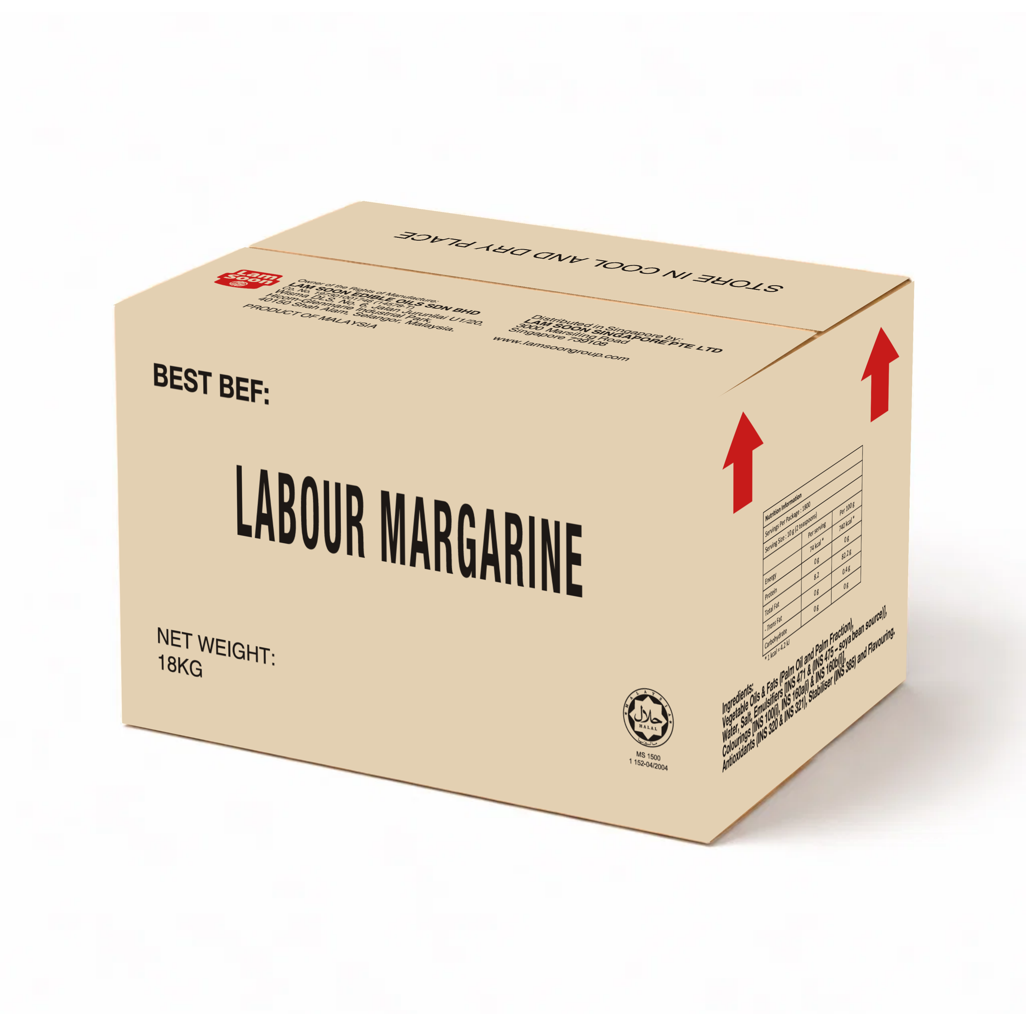 Labour Margarine 18kg