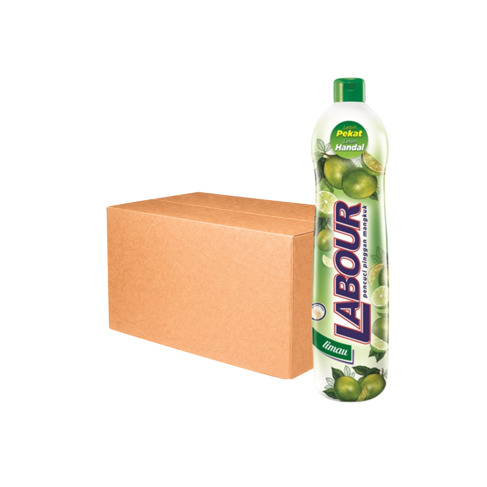 Labour Dishwash Liquid 900ml x 12 - Lime