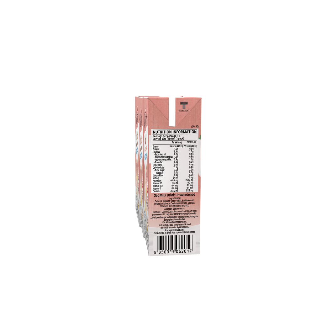 UFC Velvet Oat Milk Unsweetened (180ml x 3) x 8