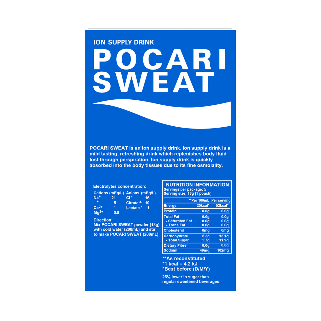 Pocari Sweat Sachet (13g x 5) x 25