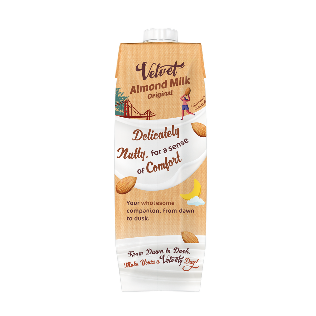 UFC Velvet Almond Milk Original 1L x 12
