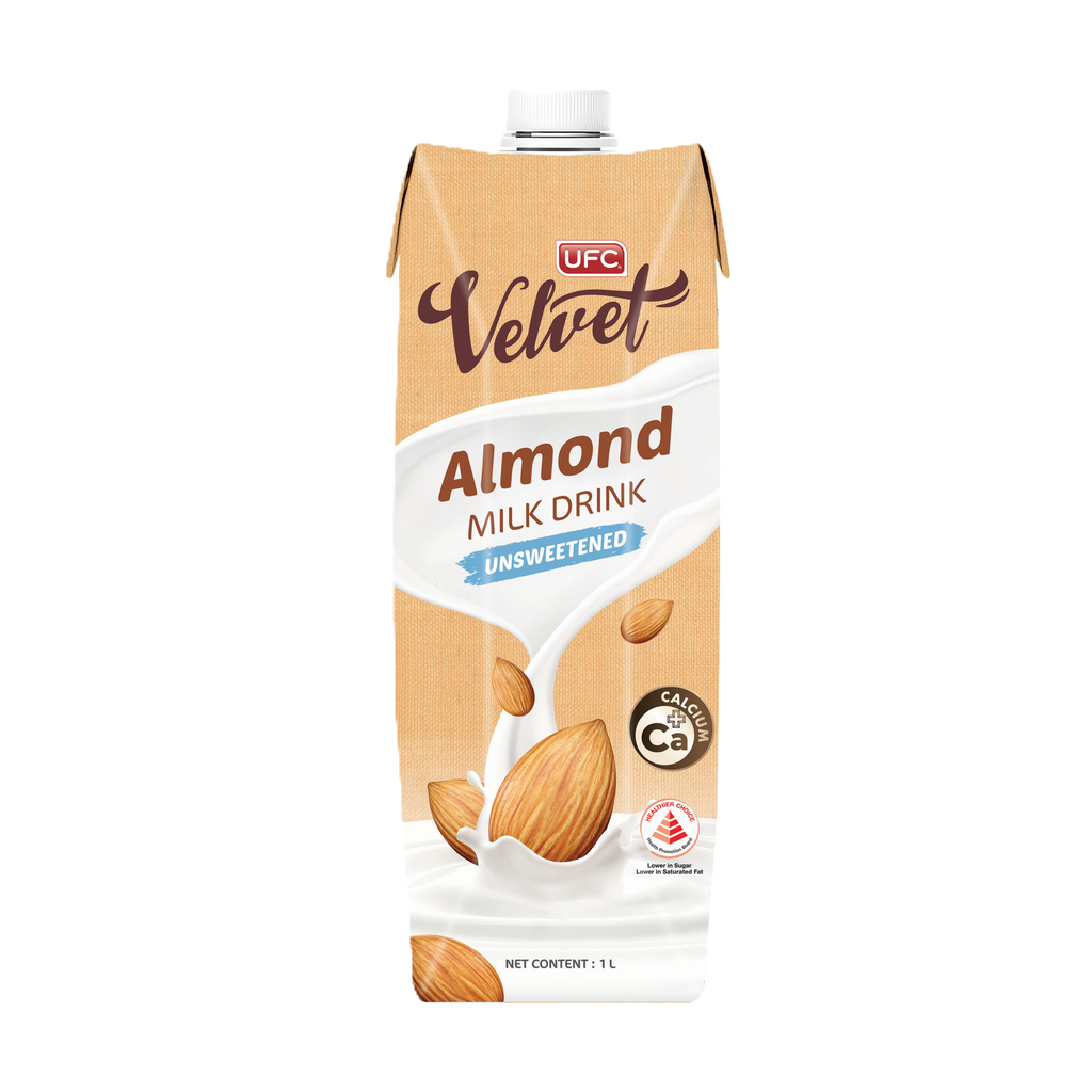 UFC Velvet Almond Milk Unsweetened 1L x 12
