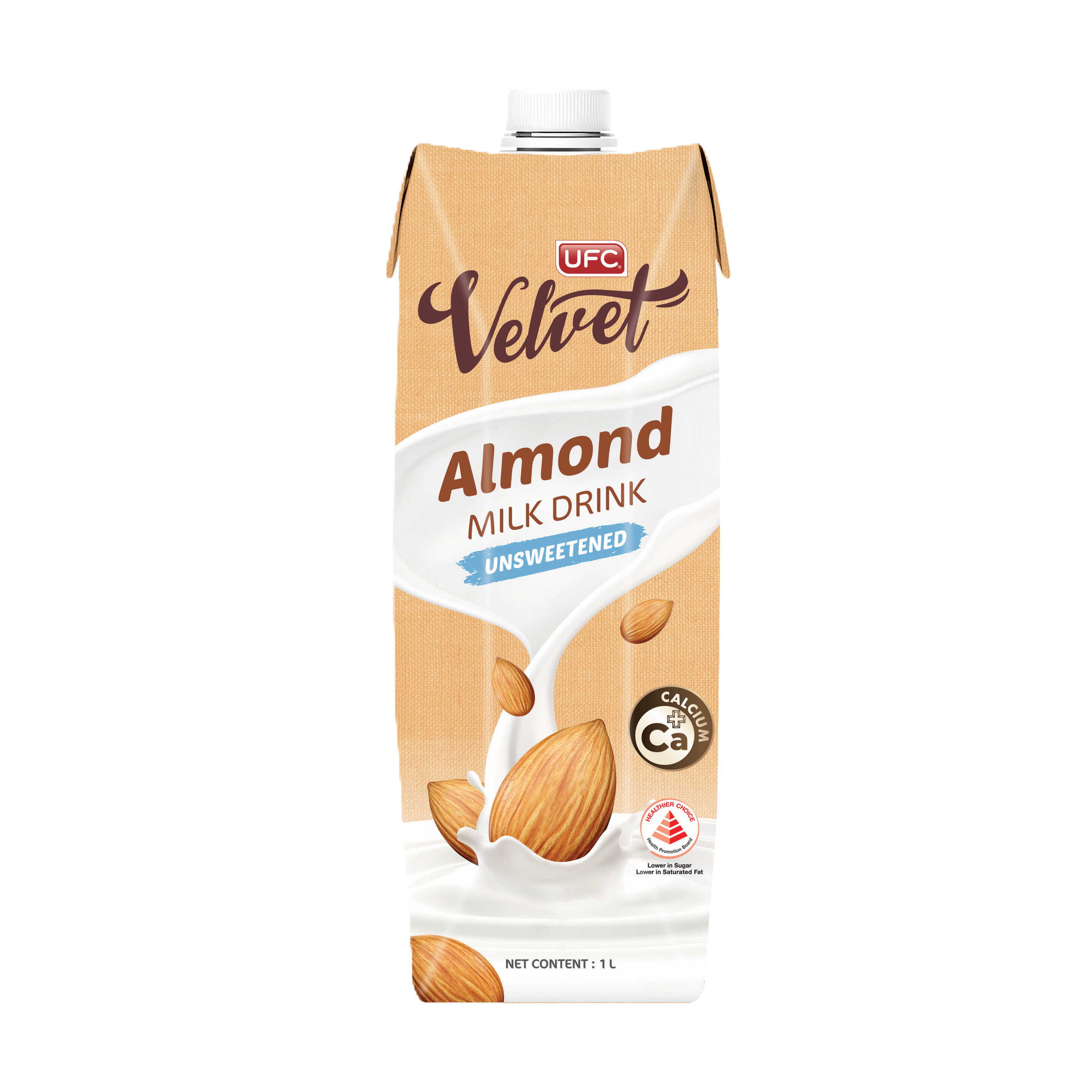 UFC Velvet Almond Milk Unsweetened 1L x 12