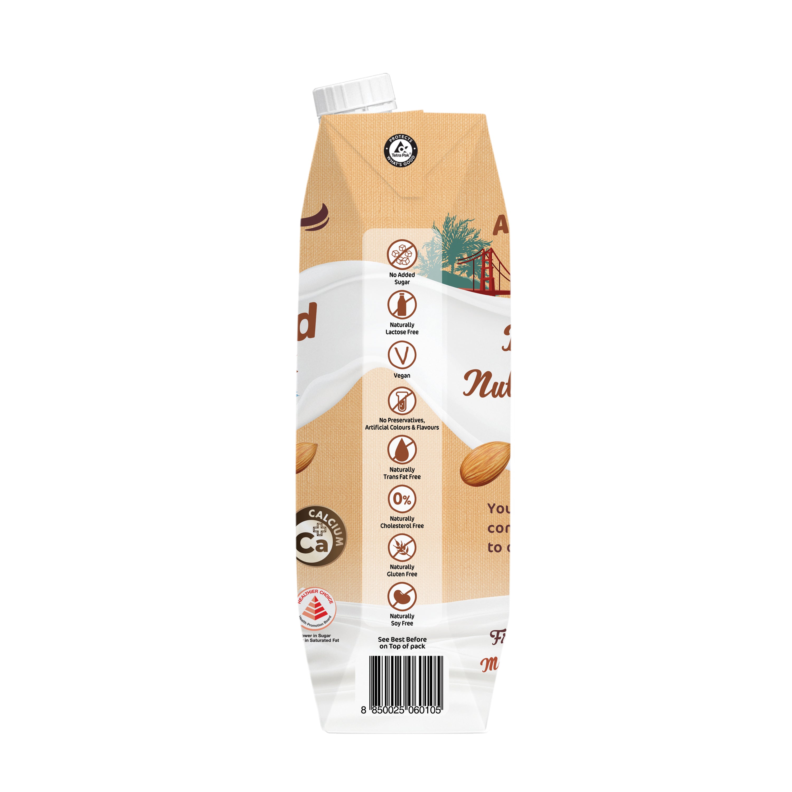 UFC Velvet Almond Milk Unsweetened 1L x 12