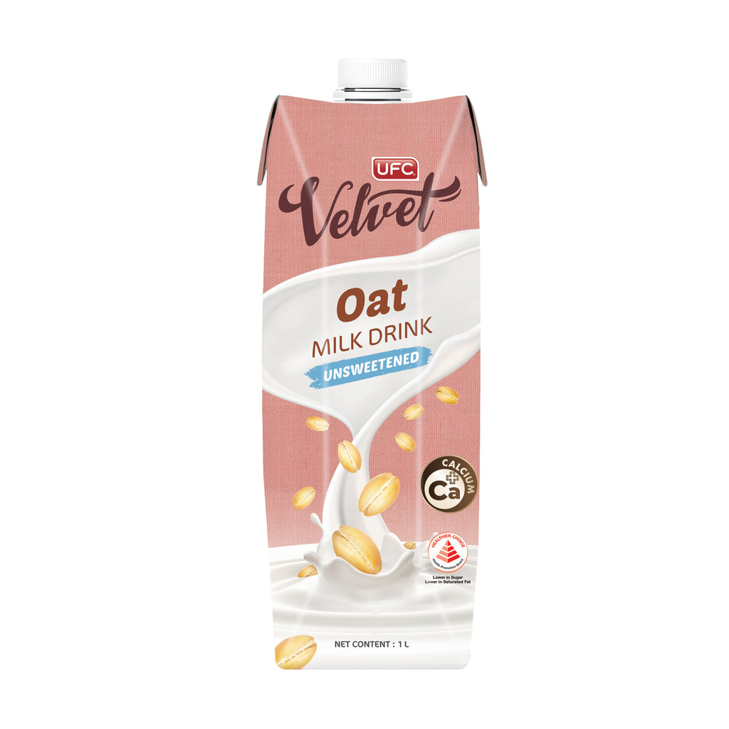 UFC Velvet Oat Milk Unsweetened 1L x 12