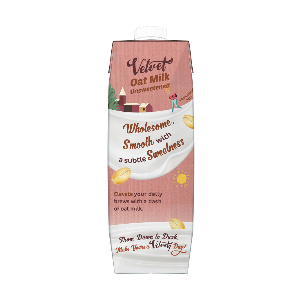 UFC Velvet Oat Milk Unsweetened 1L x 12