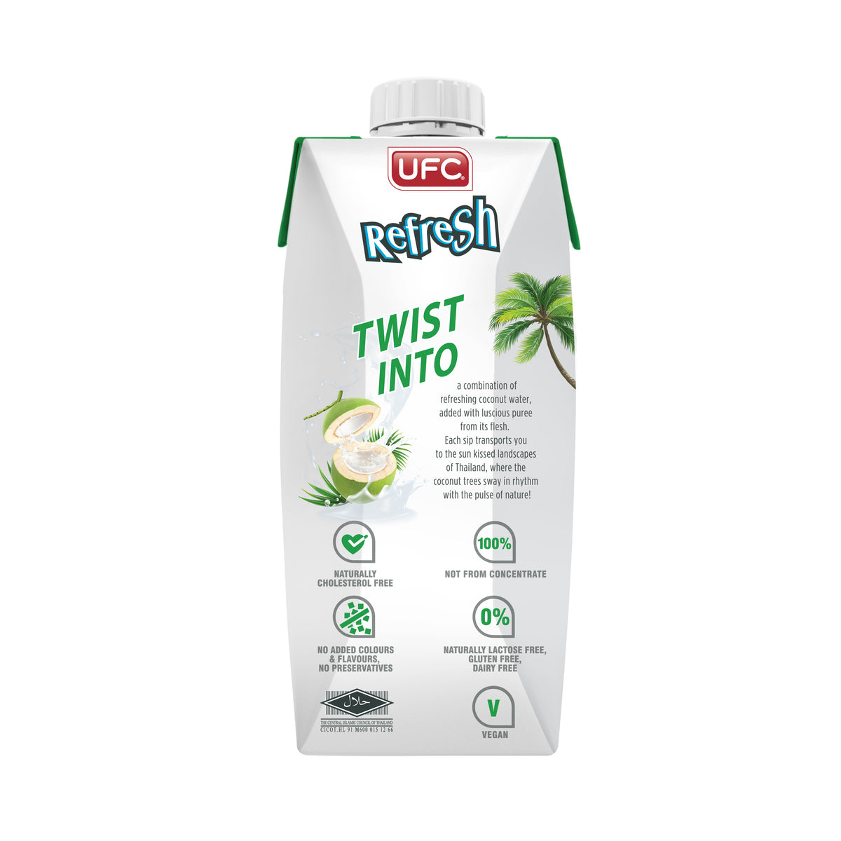 UFC Coconut Twist 500ml x 12