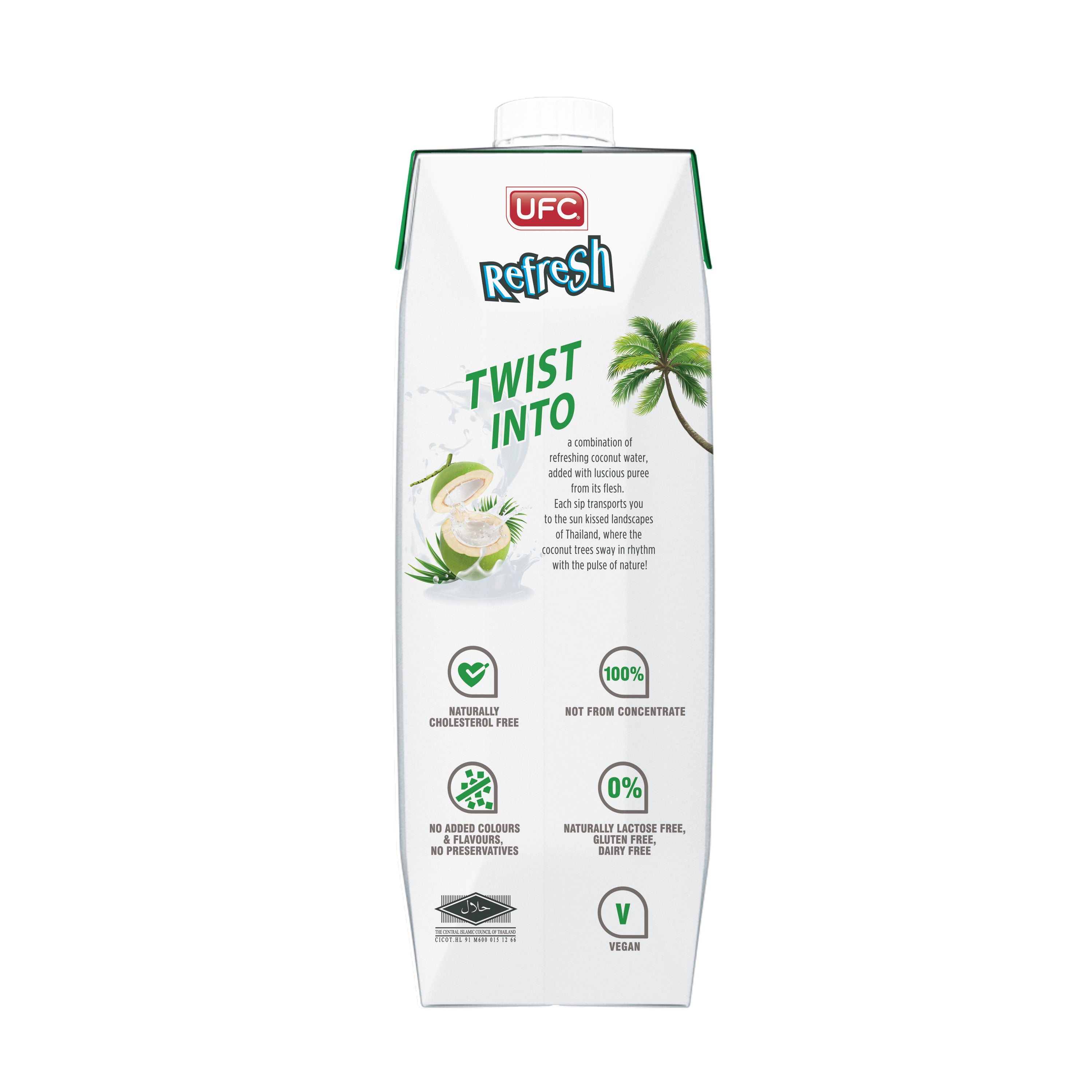 UFC Coconut Twist 1L x 12