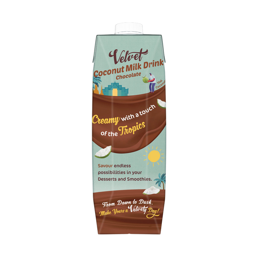 UFC Velvet Chocolate Coconut Milk 1L x 12