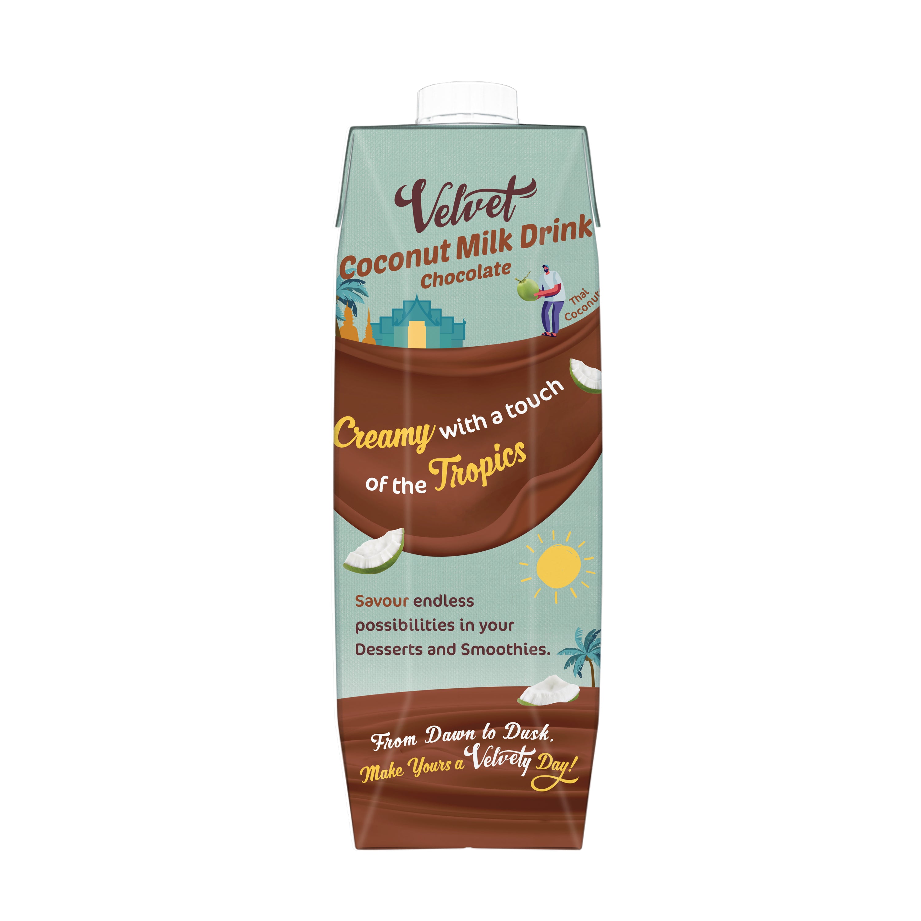 UFC Velvet Coconut Milk Original 1L x 12
