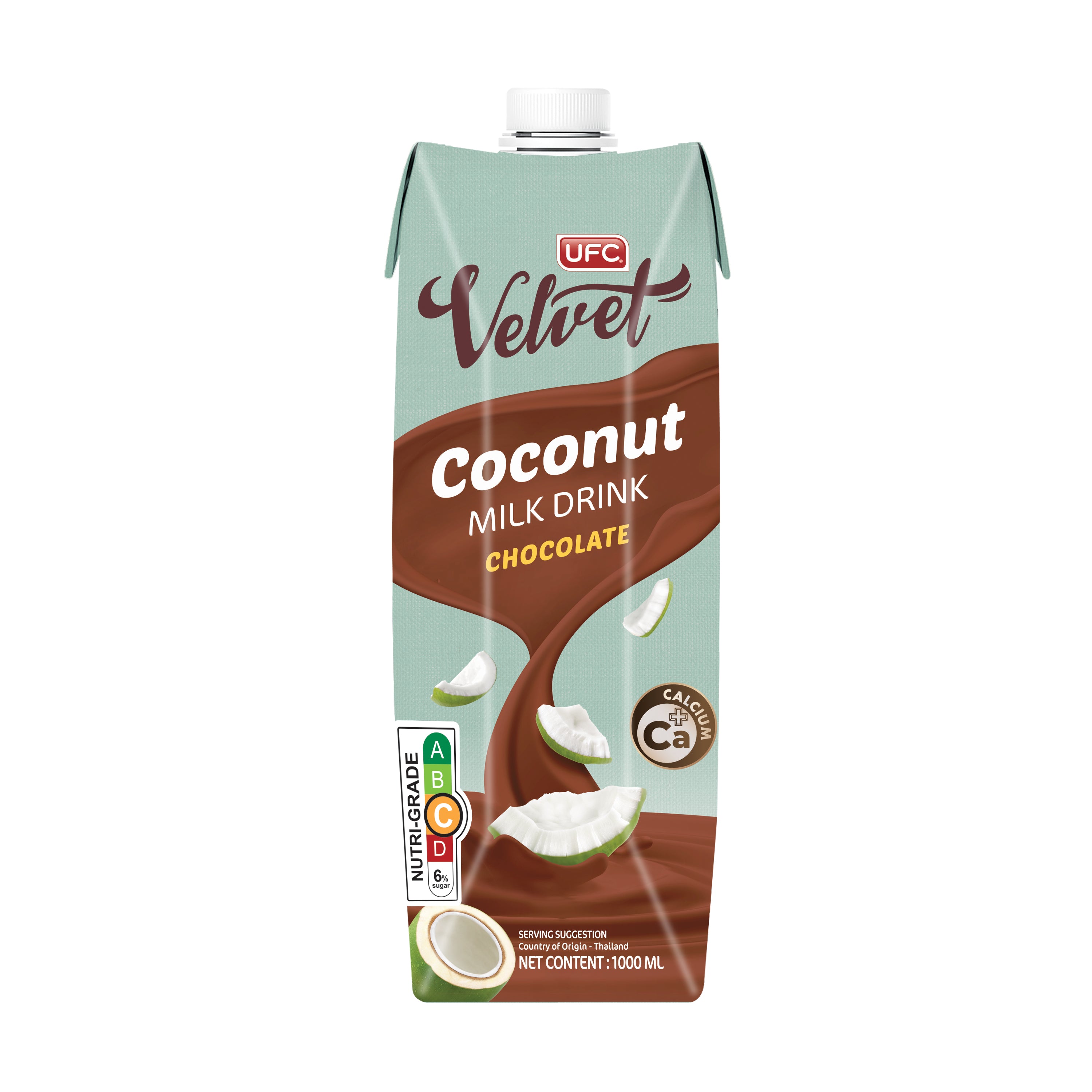 UFC Velvet Chocolate Coconut Milk 1L x 12