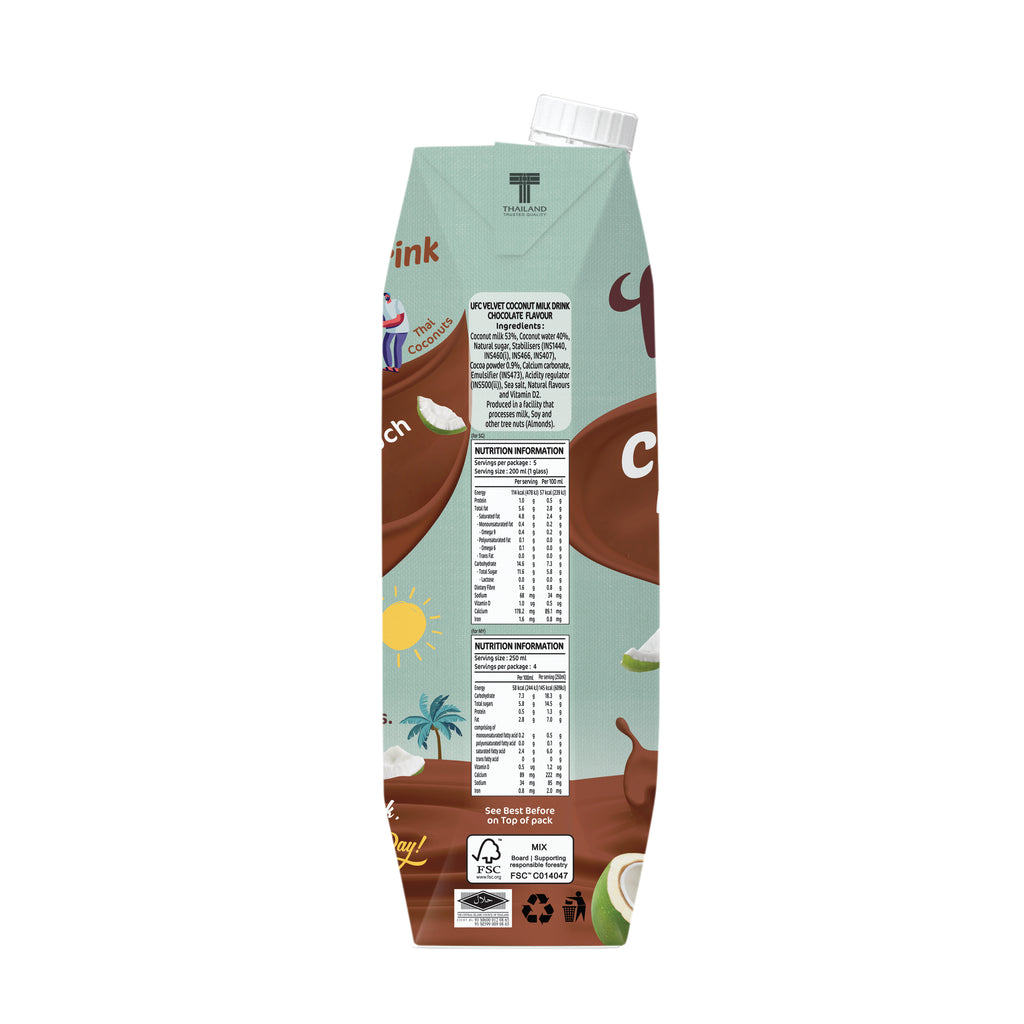 UFC Velvet Coconut Milk Original 1L x 12