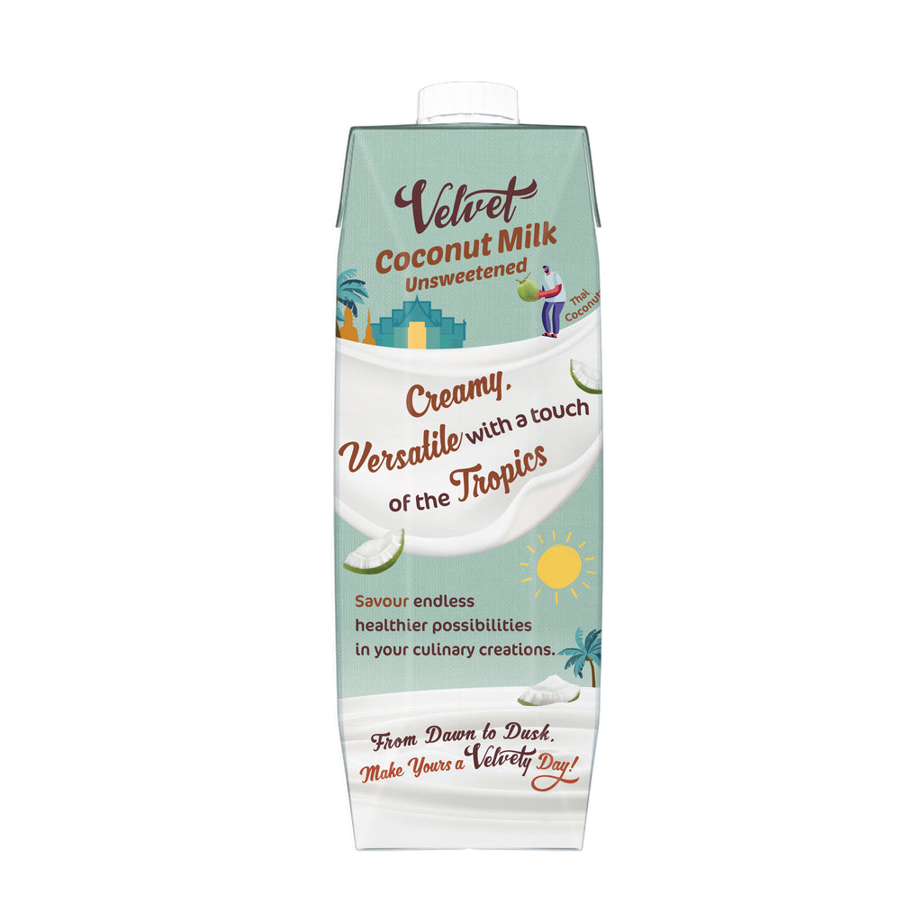 UFC Velvet Coconut Milk Unsweetened 1L x 12