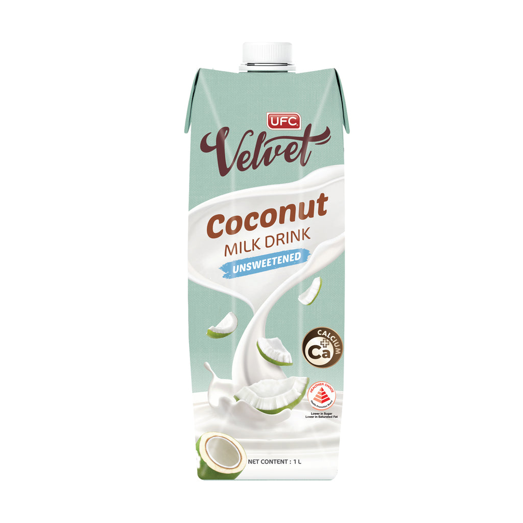 UFC Velvet Coconut Milk Unsweetened 1L x 12
