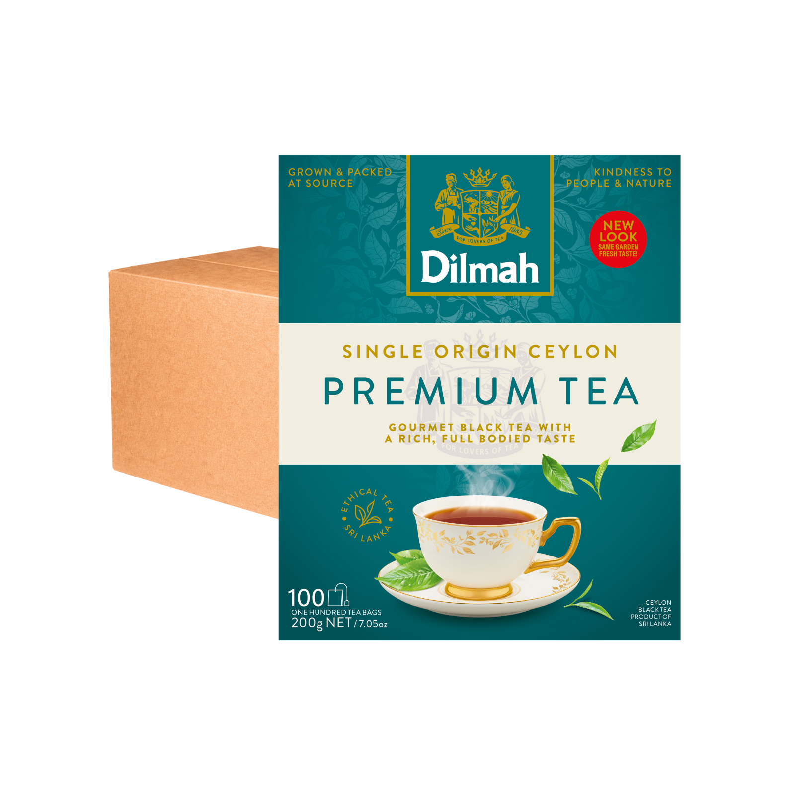 Dilmah Premium Ceylon Tea Bags (2g x 100s) x 24