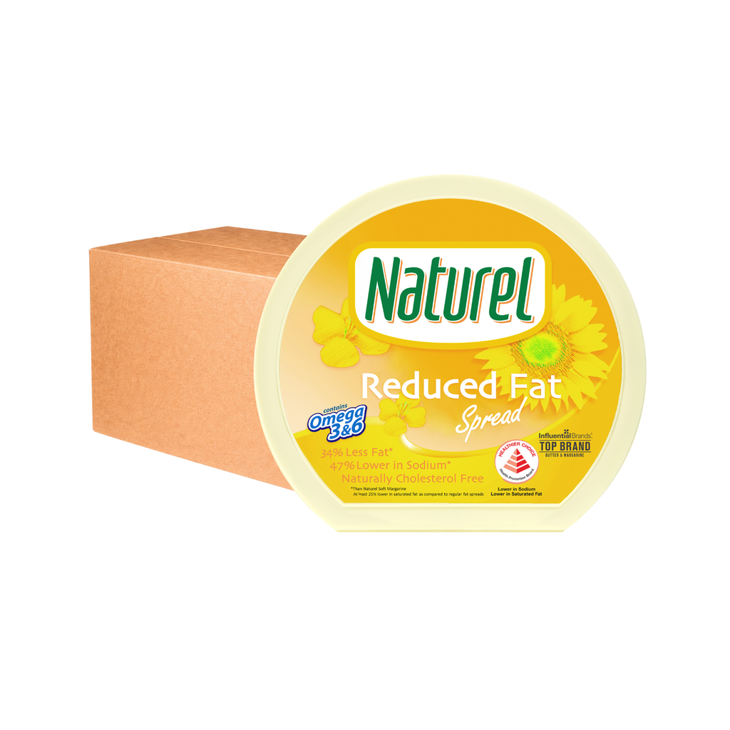 Naturel Reduced Fat Spread 500g x 24