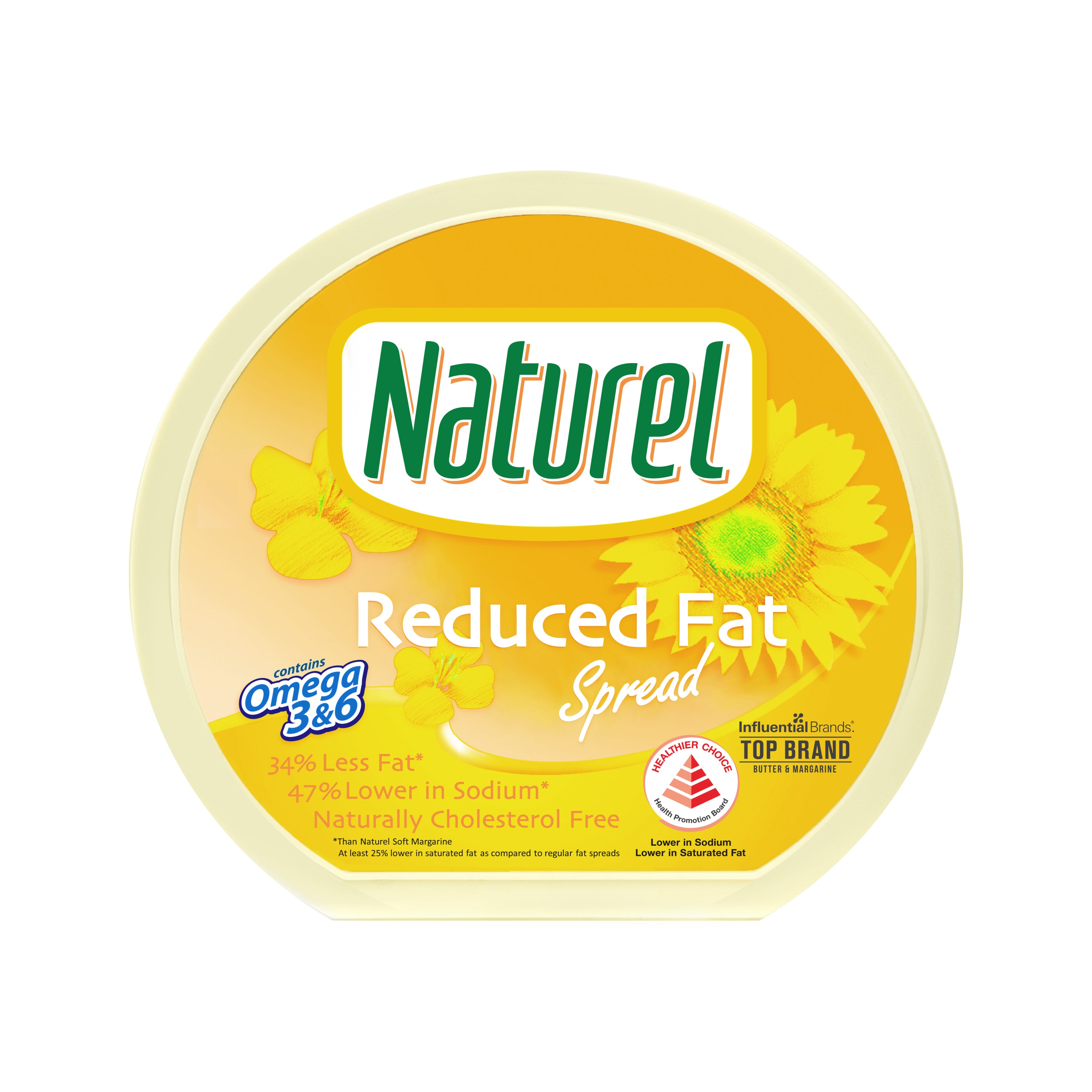 Naturel Reduced Fat Spread 250g x 24