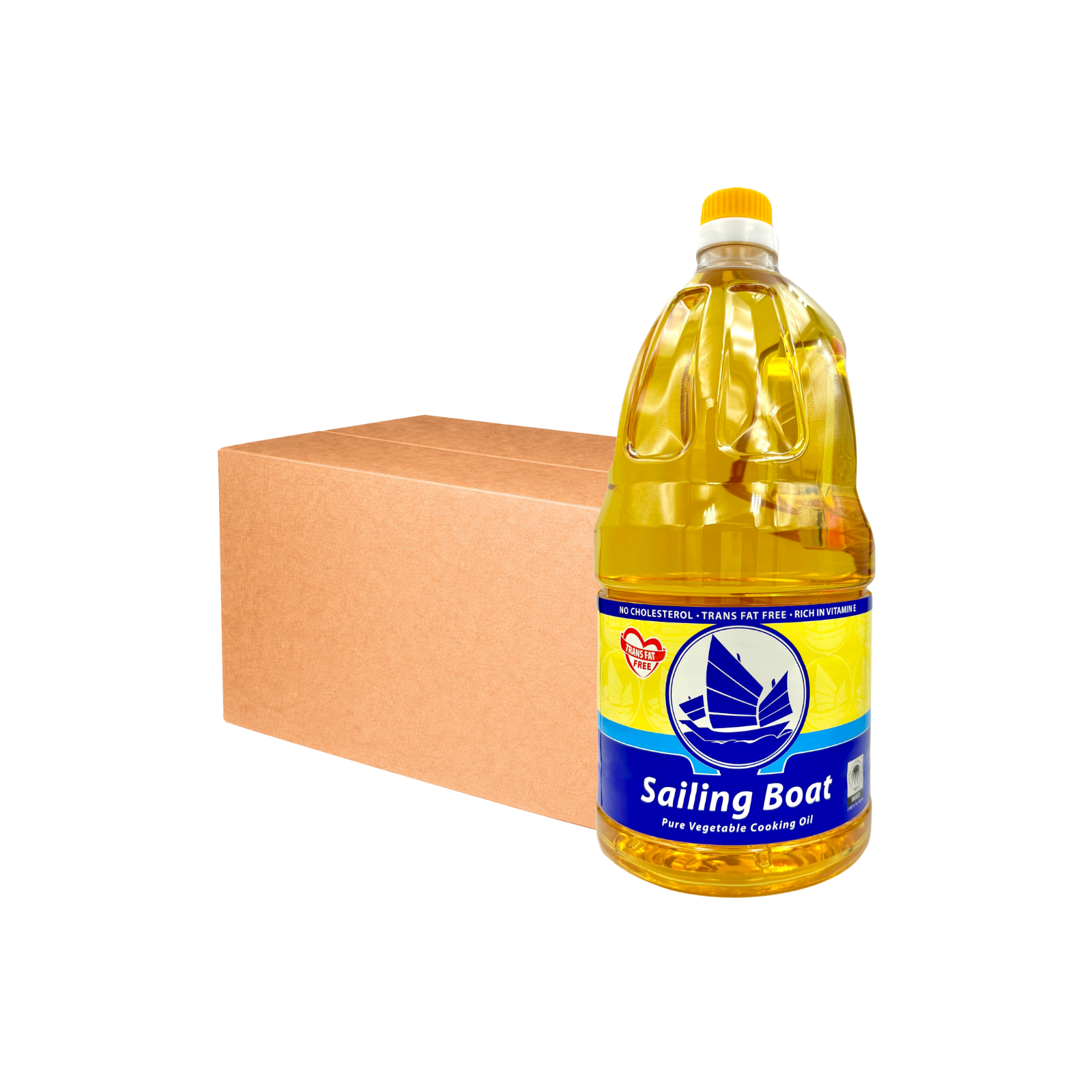 Sailing Boat Pure Vegetable Cooking Oil 2L x 6