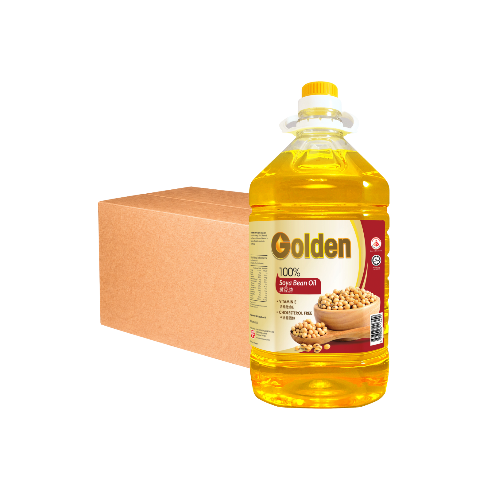 Golden Soya Bean Oil 5L x 4