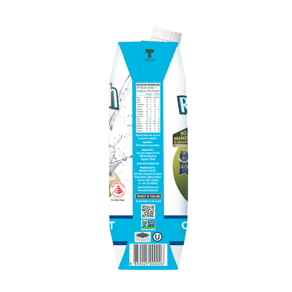 UFC Coconut Water 1L x 12