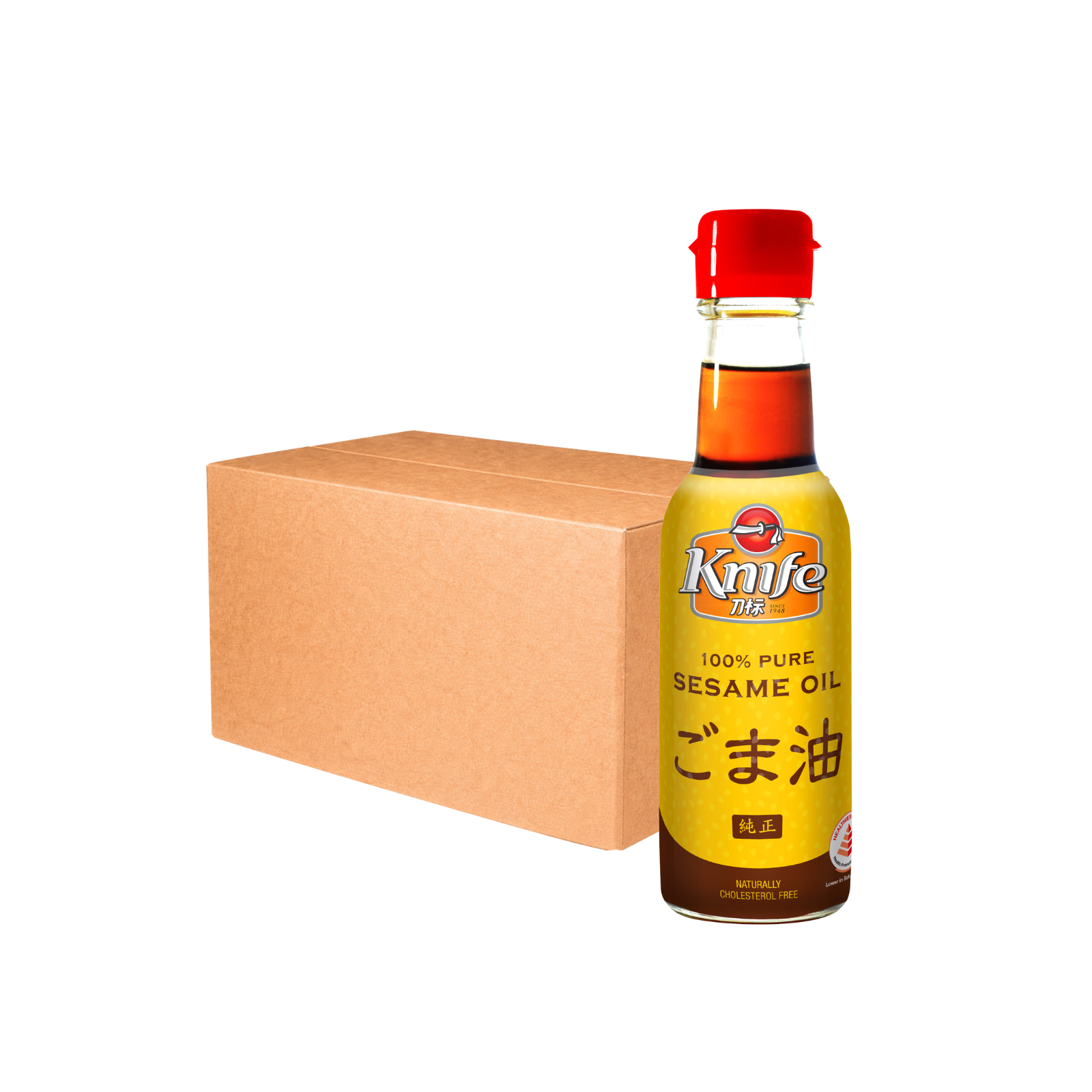 Knife Pure Sesame Oil (Goma Abura) 150ml x 12