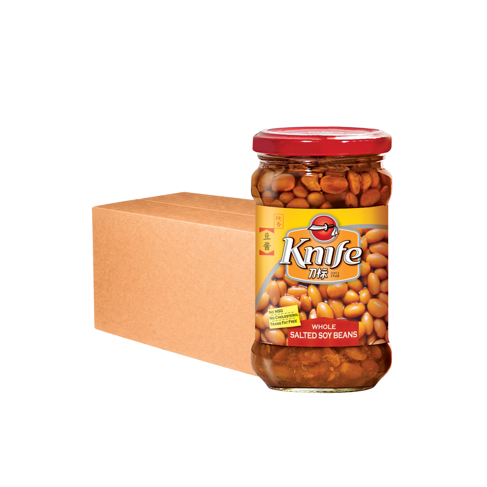 Knife Salted Soy Bean 315g x 12