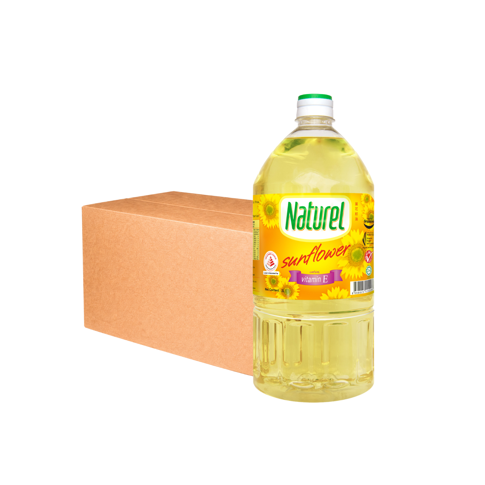Naturel Sunflower Oil 2L x 6