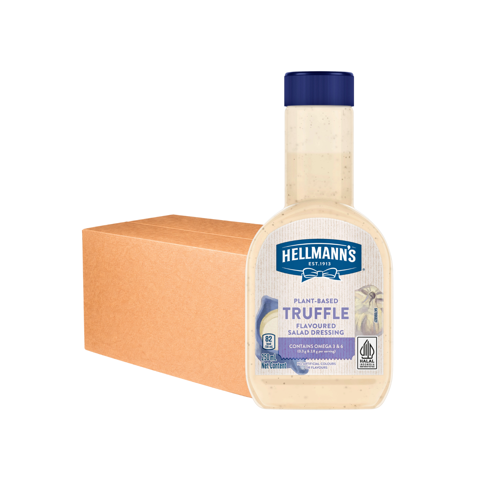Hellmann's Truffle Flavoured Salad Dressing 250ml x 12