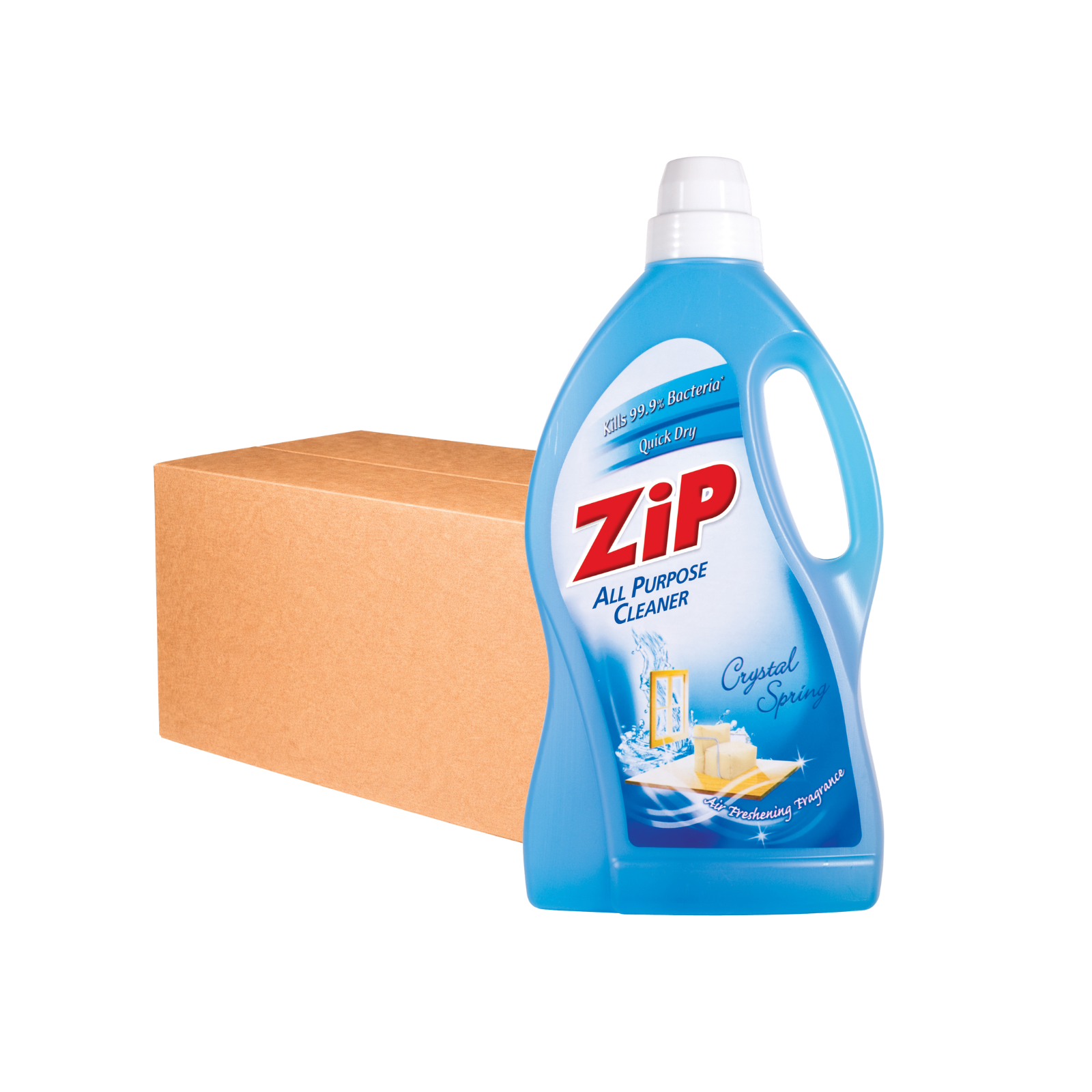 Zip All Purpose Cleaner 1.8L x 6 - Crystal Spring