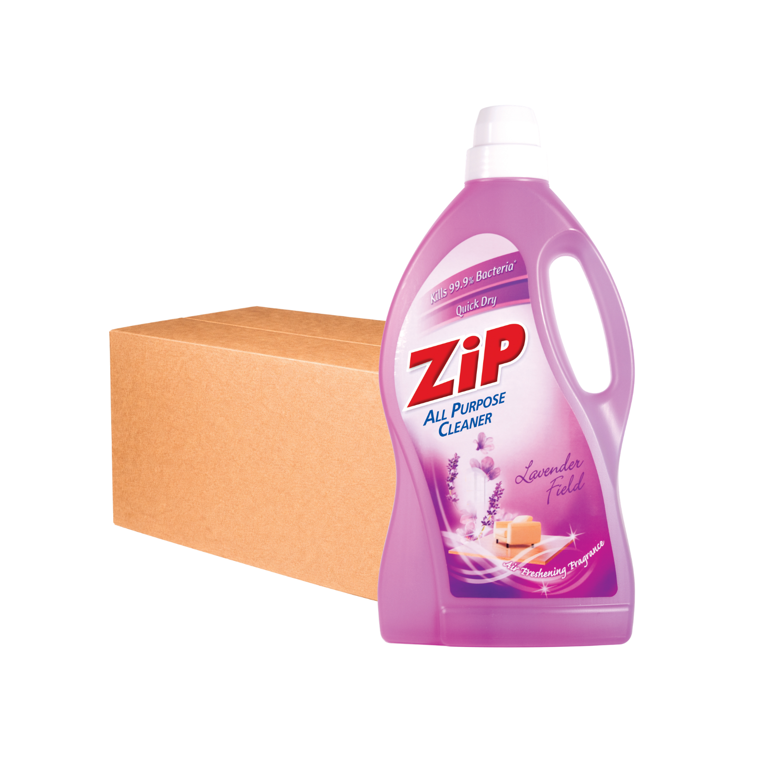 Zip All Purpose Cleaner 1.8L x 6 - Lavender Field