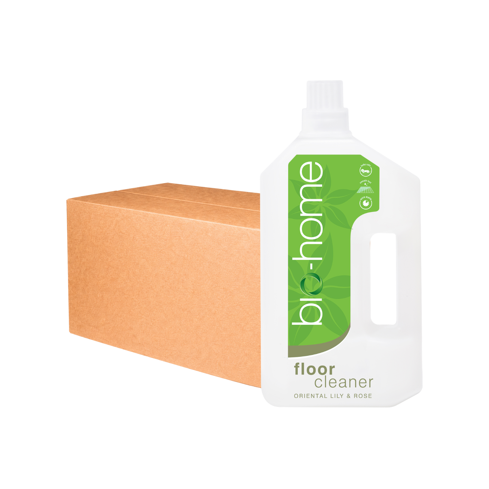 bio-home Floor Cleaner 1.5L x 6 - Oriental Lily & Rose
