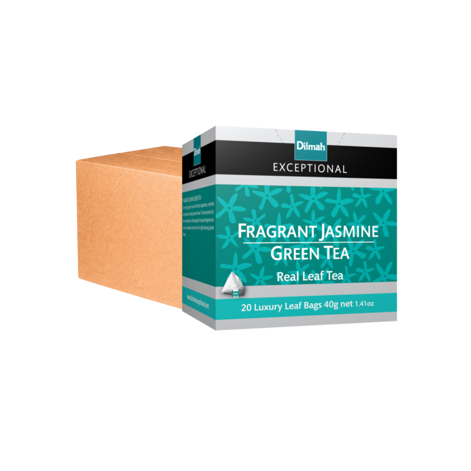 Dilmah Fragrant Jasmine Green Tea Bags (2g x 20s) x 6