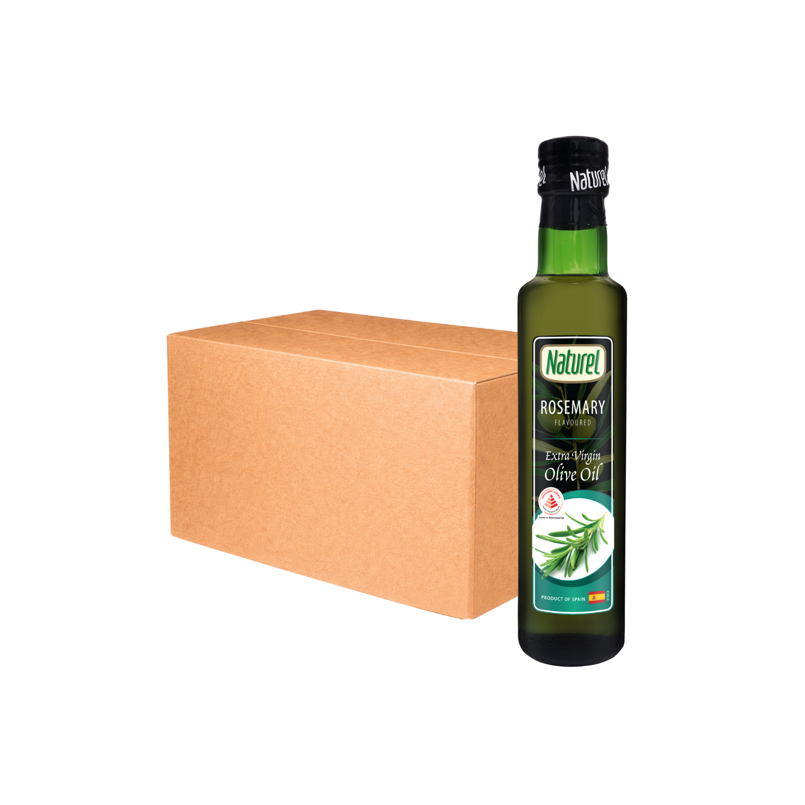 Naturel Flavoured Extra Virgin Olive Oil 250ml x 12 - Rosemary